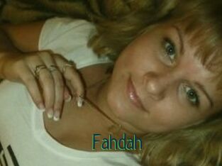 Fahdah